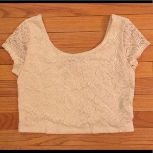 Cropped Lace Top